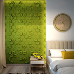 Гипсовая 3D Панель M-41 A, B варинант исполнения - 2 | Loft Concept в Краснодаре