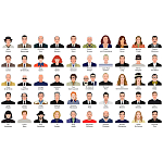 The Lives of 50 Fashion Legends варинант исполнения - 3 | Loft Concept в Краснодаре