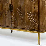 Широкая тумба с фактурным фасадом Termite варинант исполнения - 4 | Loft Concept в Краснодаре