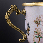 Фарфоровая чаша с бронзовыми элементами Eden Garden варинант исполнения - 5 | Loft Concept в Краснодаре