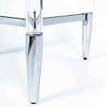 Приставной столик со стеклянной столешницей Deimos варинант исполнения - 5 | Loft Concept в Краснодаре