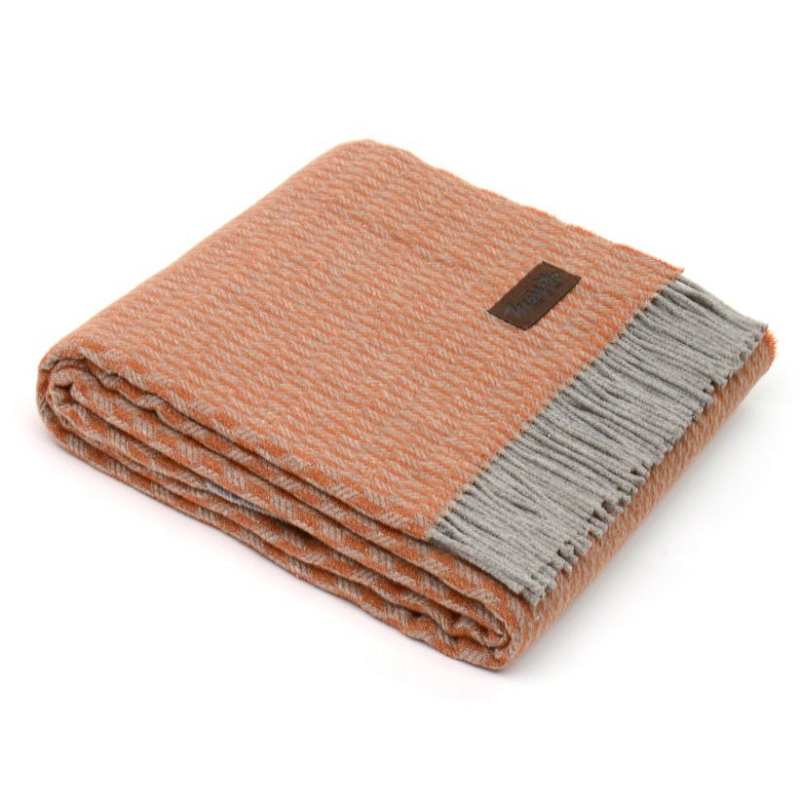 Плед GRIFONE 0002 Marzotto Розовый пастельный в Краснодаре | Loft Concept 