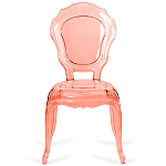 Прозрачный стул розовый LOUIS GHOST CHAIR Pink варинант исполнения - 2 | Loft Concept в Краснодаре