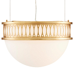 Подвесной светильник с фактурным золотым каркасом Exceptional Classic Design варинант исполнения - 1 | Loft Concept в Краснодаре