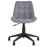 Мягкое компьютерное кресло Plushe Grey варинант исполнения - 3 | Loft Concept в Краснодаре