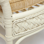 Комплект обеденный из ротанга Eloise grand white варинант исполнения - 11 | Loft Concept в Краснодаре