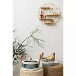 Корзина для хранения с ручками Interlacement Green  варинант исполнения - 5 | Loft Concept в Краснодаре