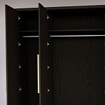 Большой Шкаф Primo Темный орех с 3 дверьми и 3 выдвижными ящиками варинант исполнения - 8 | Loft Concept в Краснодаре