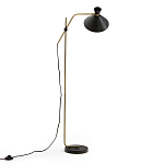 Торшер с поворотным плафоном Davy Brass Floor Lamp варинант исполнения - 3 | Loft Concept в Краснодаре