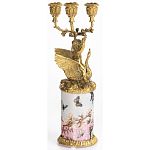 Фарфоровый подсвечник Лебедь с ангелом Asse варинант исполнения - 5 | Loft Concept в Краснодаре