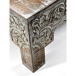 Кофейный стол Carved Сoffee table ручная резьба по дереву варинант исполнения - 3 | Loft Concept в Краснодаре