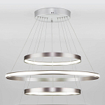 Люстра Light Ring Vertical Silver 5 колец серебро варинант исполнения - 4 | Loft Concept в Краснодаре