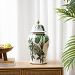 Ваза из фарфора с ручной росписью Leopard Collection  варинант исполнения - 4 | Loft Concept в Краснодаре