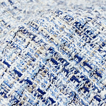 Мебельная ткань Букле синий цвет 150 см T2-118 варинант исполнения - 1 | Loft Concept в Краснодаре