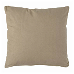 Подушка декоративная хлопковая бежевого цвета с абстрактным принтом Elysian Flow Sand варинант исполнения - 2 | Loft Concept в Краснодаре