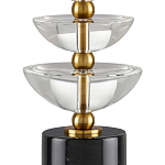 Настольная лампа с чашеобразными дисками на корпусе Glowing Waterfall варинант исполнения - 1 | Loft Concept в Краснодаре