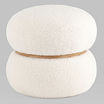 Пуф Полли S тедди белый варинант исполнения - 1 | Loft Concept в Краснодаре