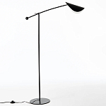 Торшер с поворотным плафоном Aracea Black Floor Lamp варинант исполнения - 14 | Loft Concept в Краснодаре