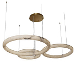 Люстра с 3-мя кольцами из натурального камня Minerals of Light варинант исполнения - 5 | Loft Concept в Краснодаре