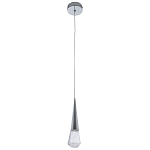 Подвесной светильник капля Acrylic Droplet Chrome Hanging Lamp варинант исполнения - 2 | Loft Concept в Краснодаре