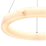 Люстра круглая с цельным каменным корпусом Unbreakable Stone варинант исполнения - 7 | Loft Concept в Краснодаре