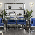 Стол обеденный металлический Weightlessness варинант исполнения - 4 | Loft Concept в Краснодаре