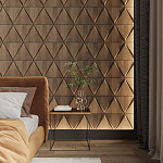 Гипсовая 3D панель с принтографией PM-50 варинант исполнения - 6 | Loft Concept в Краснодаре