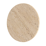 Бра с круглым плафоном из травертина Shaw Marble Lighting варинант исполнения - 4 | Loft Concept в Краснодаре