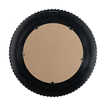 Зеркало круглое с текстурированным дизайном рамы Helios варинант исполнения - 3 | Loft Concept в Краснодаре