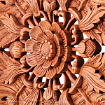 Панно из дерева квадратное Novala Panel With Trees варинант исполнения - 2 | Loft Concept в Краснодаре