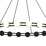 Люстра кольцевая с круглыми светодиодными источниками света Maxine Light варинант исполнения - 5 | Loft Concept в Краснодаре