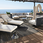 Кашпо Elevated Planters Luna 54 белое варинант исполнения - 5 | Loft Concept в Краснодаре