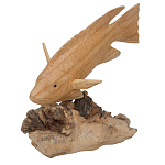 Статуэтка из дерева рыба Animals of the World варинант исполнения - 2 | Loft Concept в Краснодаре