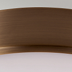 Потолочный светильник круглой формы с белым выпуклым матовым плафоном Feiss варинант исполнения - 3 | Loft Concept в Краснодаре