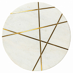 Кофейный столик с мраморной столешницей Sleeve варинант исполнения - 4 | Loft Concept в Краснодаре