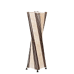 Торшер из перламутра на металлическом каркасе Indonesian Wave варинант исполнения - 3 | Loft Concept в Краснодаре