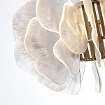 Люстра с декором в виде крупных рельефных лепестков 80 см Ethereal Bloom варинант исполнения - 6 | Loft Concept в Краснодаре