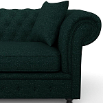 Мебельная ткань Шенилл темно-зеленый цвет 138 см T4-36 варинант исполнения - 8 | Loft Concept в Краснодаре