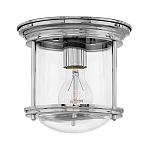 Потолочный светильник для ванных комнат с цилиндрическим стеклянным плафоном и одной лампой Hinkley варинант исполнения - 13 | Loft Concept в Краснодаре