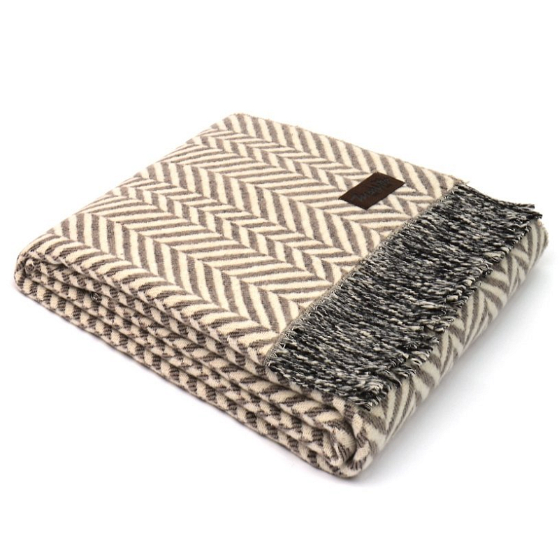 Плед PALLADIO 0001 Marzotto Бежевый в Краснодаре | Loft Concept 