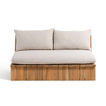 Двухместный диван для сада Acacia варинант исполнения - 2 | Loft Concept в Краснодаре