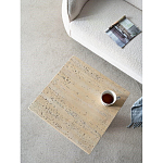 Столик приставной с квадратной столешницей Textured Cream Table варинант исполнения - 5 | Loft Concept в Краснодаре