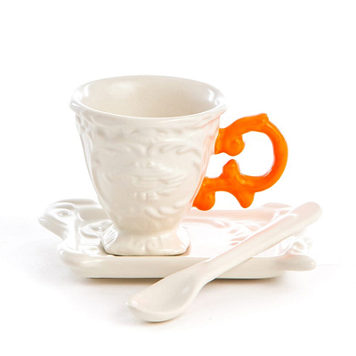 Кофейная пара Seletti I-Coffee Orange