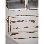 Зеркало-окно с эффектом старения в венецианском стиле Venetian White Mirror варинант исполнения - 4 | Loft Concept в Краснодаре