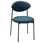 Стул металлический с мягкой спинкой и сиденьем Alfie Chair варинант исполнения - 2 | Loft Concept в Краснодаре