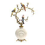 Подсвечник с декором из птиц на ветвях Birds of Paradise варинант исполнения - 2 | Loft Concept в Краснодаре