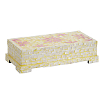 Шкатулка Oceane Bone Inlay Yellow варинант исполнения - 1 | Loft Concept в Краснодаре