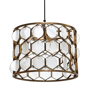 Seashell Cylinder pendant lamp 