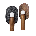 Настольная лампа из дерева Decorative Wooden Lamp варинант исполнения - 1 | Loft Concept в Краснодаре