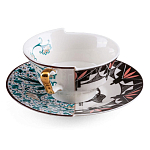 Чайная пара Seletti Aspero варинант исполнения - 2 | Loft Concept в Краснодаре